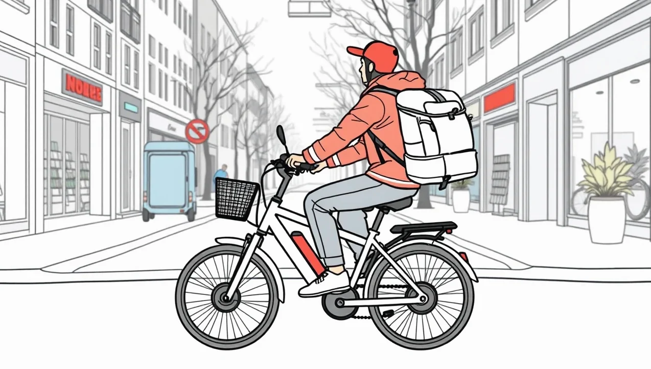 Záznam o dopravnej nehode položený na kapote auta vedľa poškodeného bicykla
