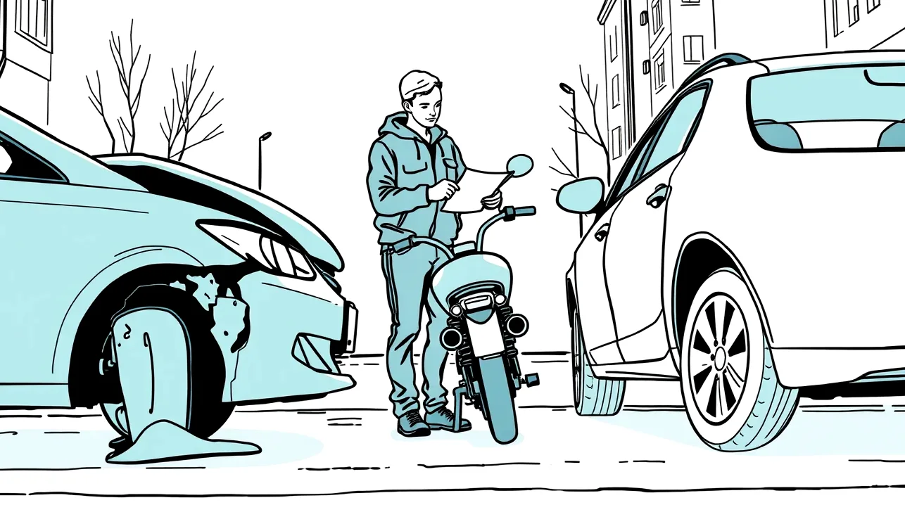Pohľad pod kapotu vozidla Audi s dôrazom na motor a technické štítky výkonu