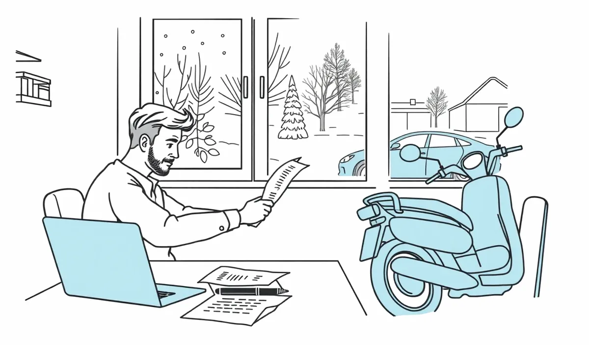 Záchranárske motorové sane pripravené na zásah v zimnom teréne
