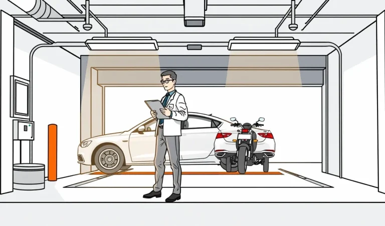 Úradné rozhodnutie o uložení pokuty za nepoistené motorové vozidlo položené na stole