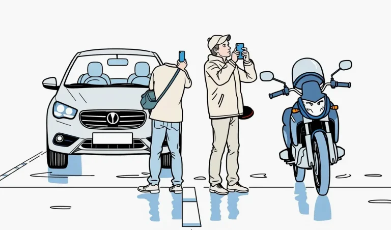 Vodič kontroluje dátumy na zmluve o poistení vozidla