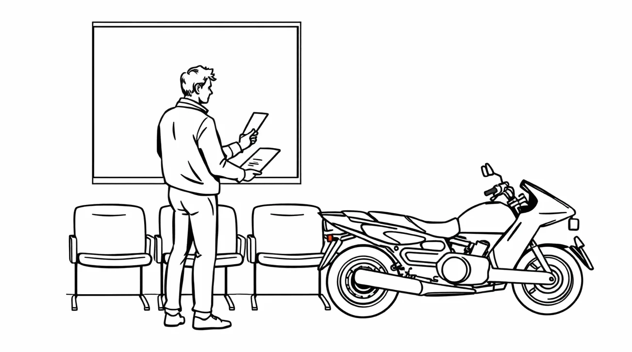 Originál technického preukazu a zelená karta poistenia položené na stole