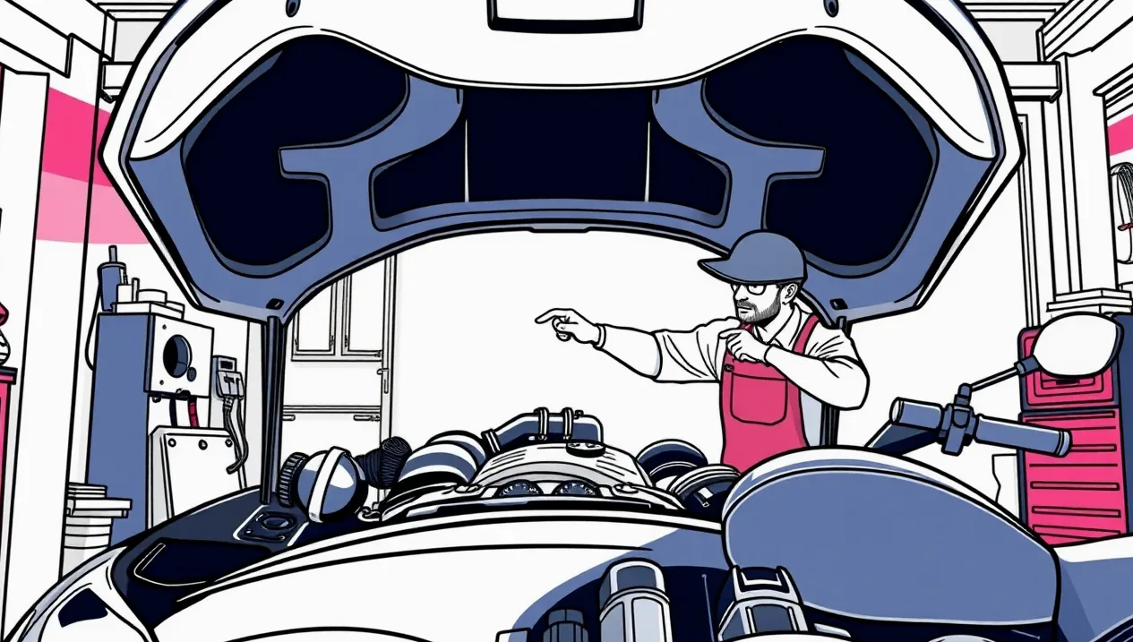 Detailný pohľad na veľkoobjemový motor HEMI pod kapotou vozidla Dodge