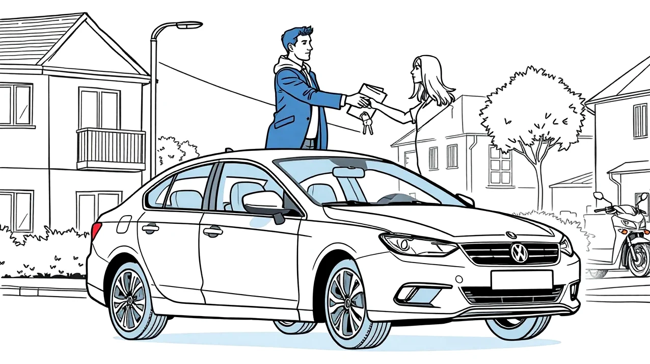 Mestská premávka na križovatke s hustým prúdom osobných automobilov