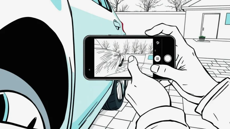 Vozidlá zaparkované na odstavnej ploche pred autoservisom poškodené silným krupobitím