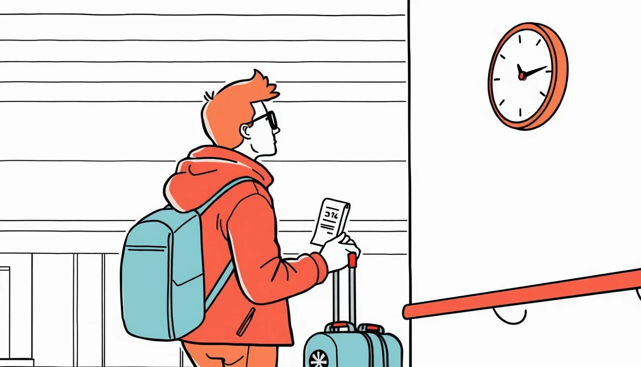 Pohľad na displej potápačského počítača ukazujúci hĺbku a bezletový interval