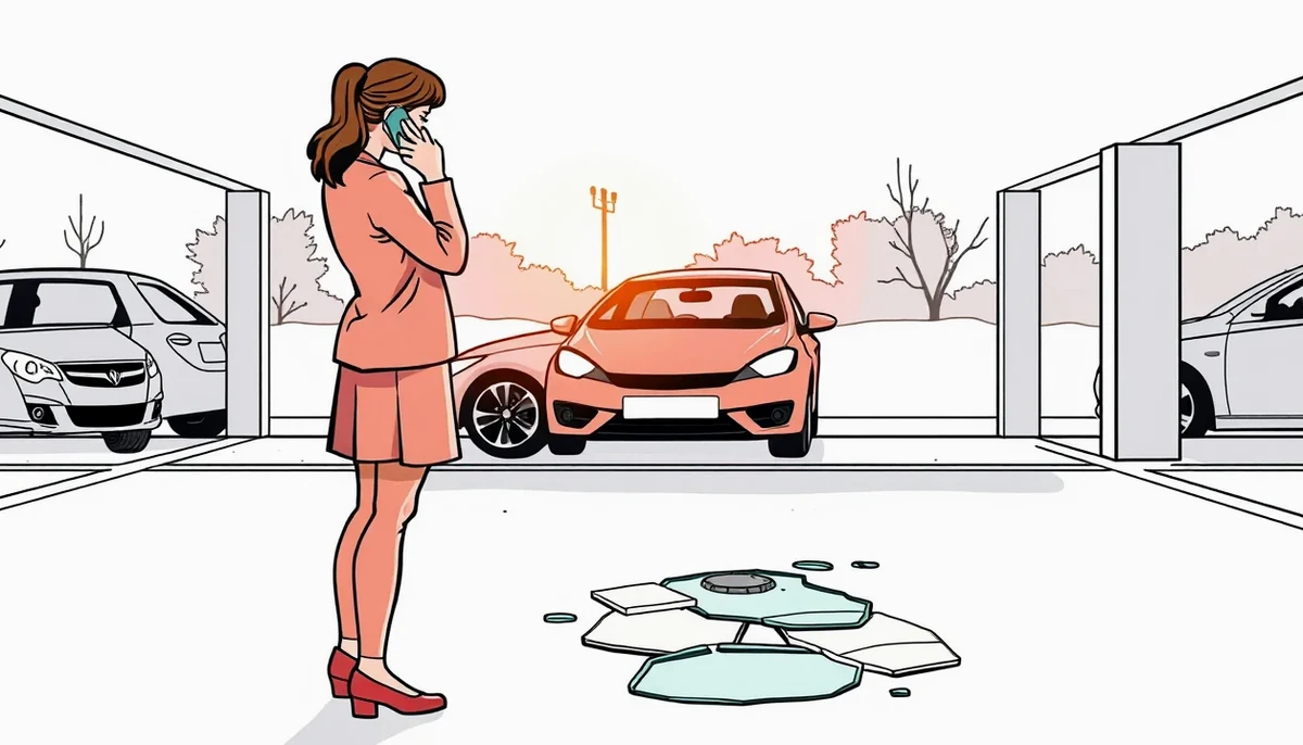 Podpísaná poistná zmluva na stole vedľa kľúčov od nového automobilu a kalkulačky