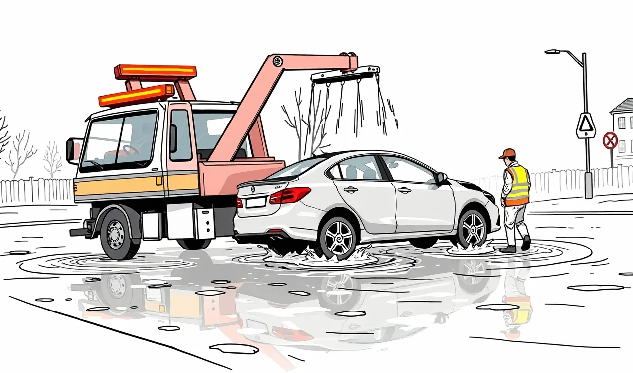 Mechanik kontroluje motorový priestor a elektroinštaláciu vozidla v autoservise